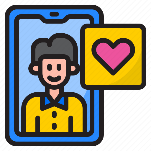 Smartphone, love, valentine, heart, message icon - Download on Iconfinder