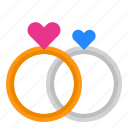 ring, love, heart, valentine, wedding