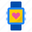 smartwatch, love, valentine, heart, watch 