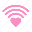 romance, artboard, love, wifi 