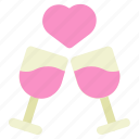 romance, artboard, wine, drink, glass