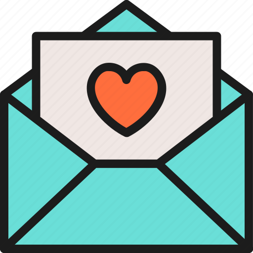 Celebration, day, heart, letter, love, romantic, valentine icon - Download on Iconfinder