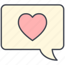 chat, dialogue, love, lovely, lovers language, valentine, valentine&#x27;s day
