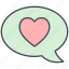 chat, dialogue, love, love message, lovely, valentine, valentine&#x27;s day 