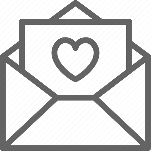 Celebration, cupid, day, heart, letter, love, valentine icon - Download on Iconfinder