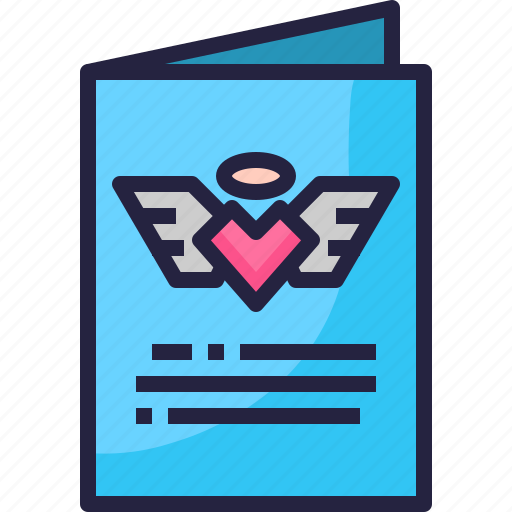 Card, heart, invitation, invite, lover, valentine, wedding icon - Download on Iconfinder