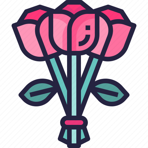 Flower, heart, lover, rose, valentine icon - Download on Iconfinder