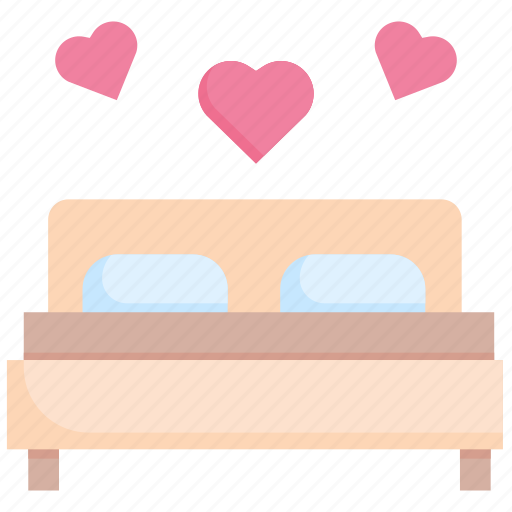 Bed, bedroom, cozy, elegance, glamour, home, room icon - Download on Iconfinder