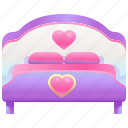 bed, honeymoon, bedroom, love, romance