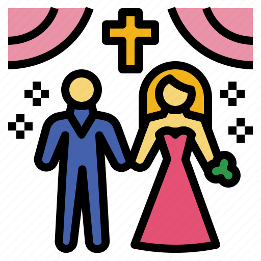 Wedding, ceremony, party, groom, bride, celebration, couples icon - Download on Iconfinder