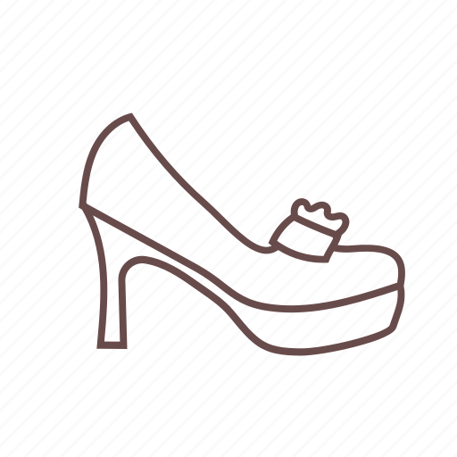 Heel, high, fashion, footwear, high heels, ladies, shoes icon - Download on Iconfinder