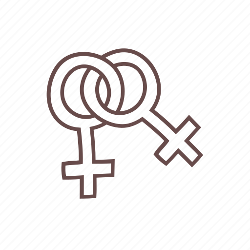 Sign, female, same sex, symbol, symbolism, venus, women icon - Download on Iconfinder