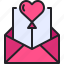 heart, love, email, romance, balloon 