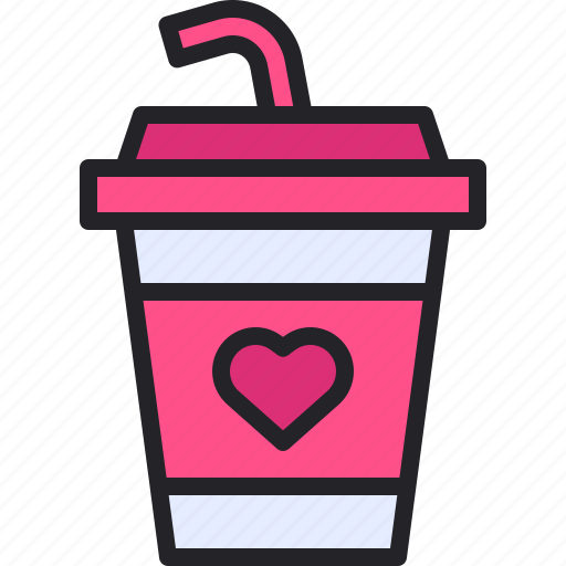 Soda, drink, love, romance, soft icon - Download on Iconfinder