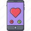 call, day, heart, love, phone, relationship, valentine 