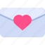 heart, mail, envelope, email, love 
