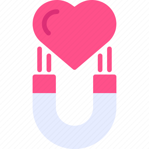 Heart, valentine, love, romance, magnet icon - Download on Iconfinder