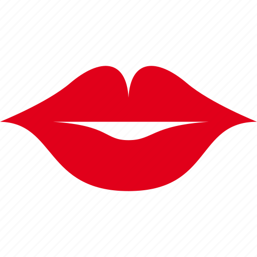 Emotion, kiss, lips, lipstick, smiley icon