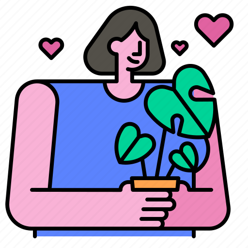 Plantnatural, love, green, ecologism, women, natural icon - Download on Iconfinder