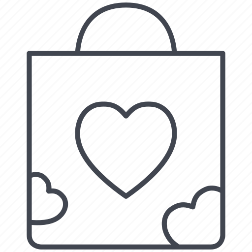 Bag, love, love bag, lovely, shopping bag, valentine, valentine's day icon - Download on Iconfinder