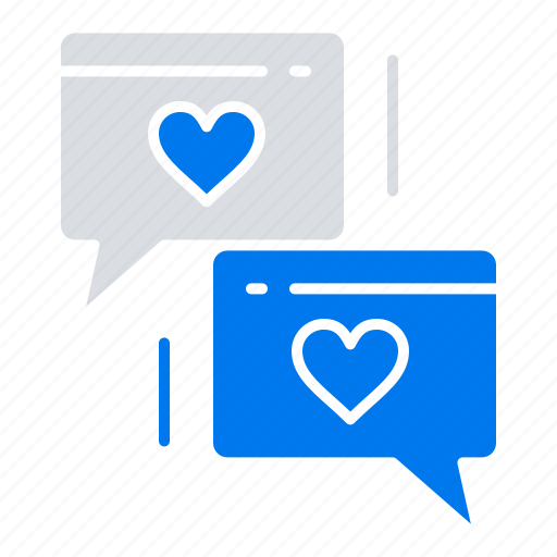 Chat, heart, love, wedding icon - Download on Iconfinder