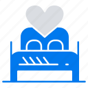 bed, couple, love, lover, night, room, valentine