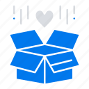 box, delivery, gift, surprize