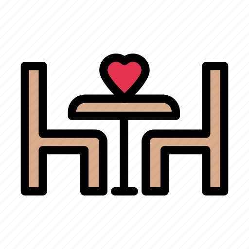 Dinner, heart, hotel, love, restaurant icon - Download on Iconfinder