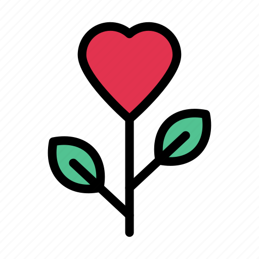 Flower, heart, love, propose, valentine icon - Download on Iconfinder