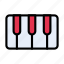 instrument, music, party, piano, tiles 