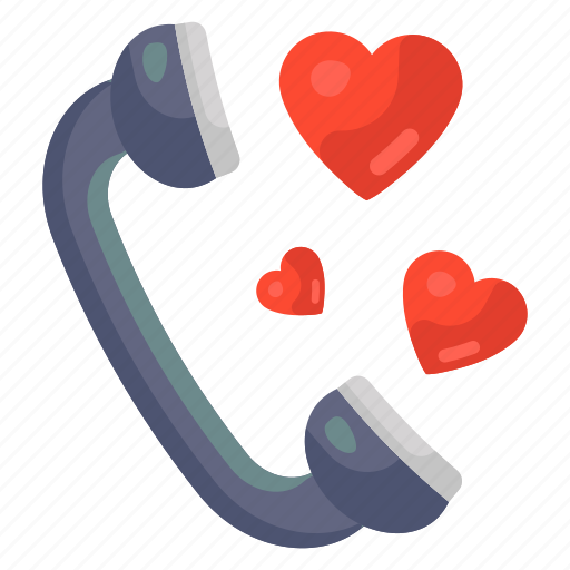 Love, call, love call, love telecommunication, romantic call, love talk icon - Download on Iconfinder