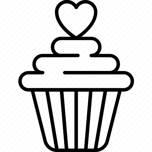 Cupcake, dessert, sweet, treat, baking icon - Download on Iconfinder