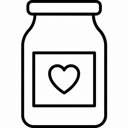 Jar, sweetness, preserves, keepsake, container icon - Download on Iconfinder
