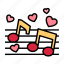 heart, love, music, valentine, song, romantic, wedding 