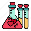chemistry, heart, love, valentine, romantic, reaction, wedding 
