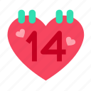 love, valentines day, calendar, heart, february, valentine, date
