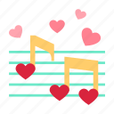 heart, love, music, valentine, song, romantic, wedding
