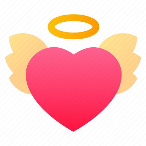 Angel, heart, love, wings icon - Download on Iconfinder