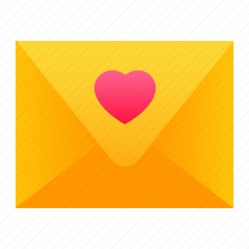Email, heart, letter, love icon - Download on Iconfinder