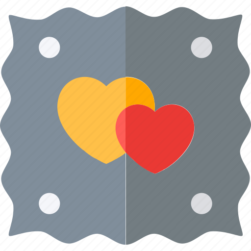 Card, decoration, heart, love, stamp icon - Download on Iconfinder