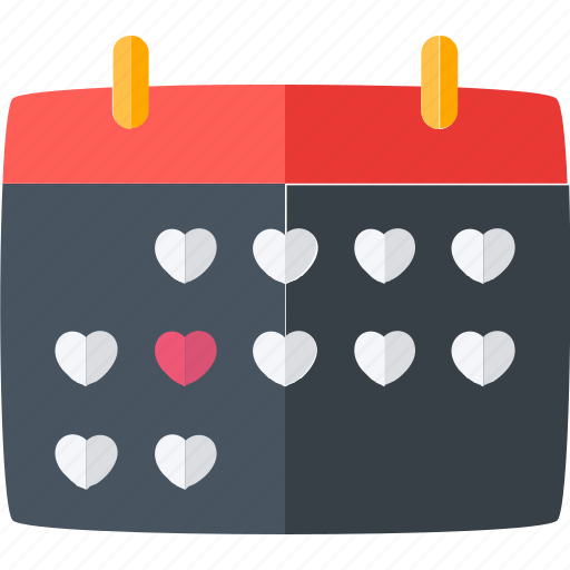 Calendar, love, date, valentine icon - Download on Iconfinder
