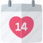 calendar, love, date, valentine 