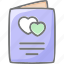 checklist, document, list, heart, wish 