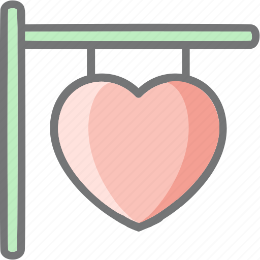 Corner, decoration, heart, valentine icon - Download on Iconfinder