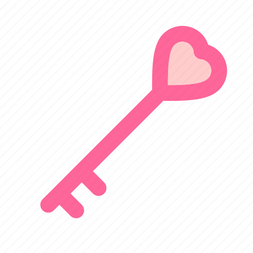 Heart, key, lock, love, relationship, romance, valentine icon - Download on Iconfinder