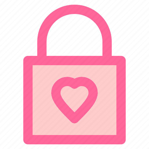 Heart, love, padlock, relationship, romance, valentine icon - Download on Iconfinder