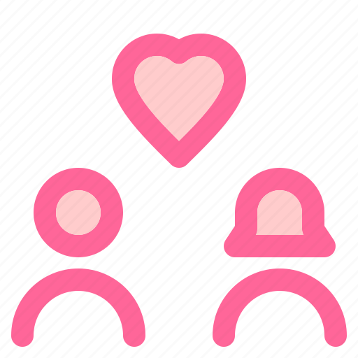 Couple, heart, love, relationship, romance, valentine icon - Download on Iconfinder