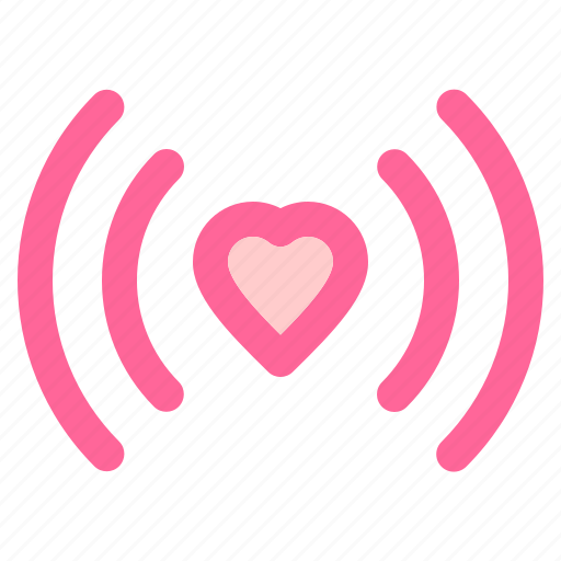Heart, love, relationship, romance, signal, valentine icon - Download on Iconfinder