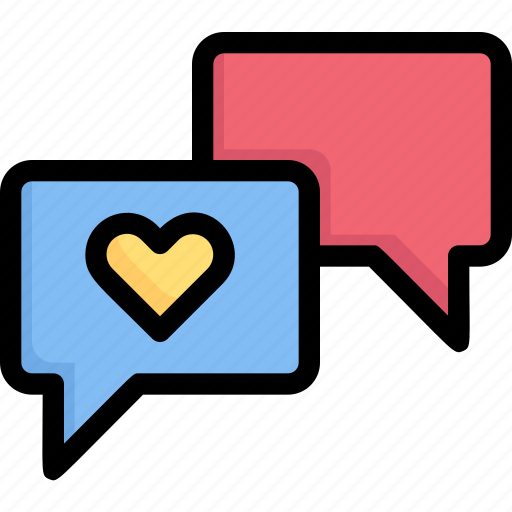 Chat, honeymoon, love, message, relationship, romance, valentine’s day icon - Download on Iconfinder