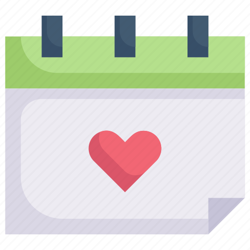 Calendar, date, honeymoon, love, relationship, romance, valentine’s day icon - Download on Iconfinder